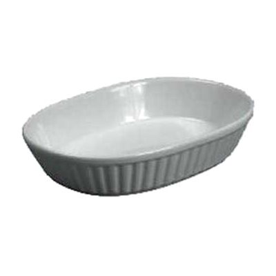 OVAL BAKING DISH 7 OZ 7"X4-3 / 4"X1-1 / 8"