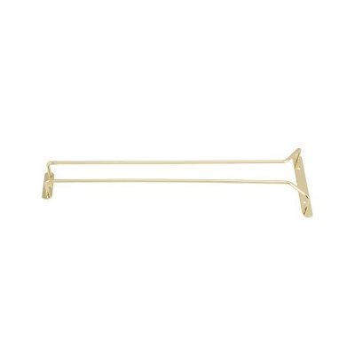 GLASS HANGER 16" BRASS